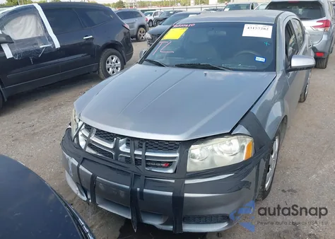 2014 Dodge Avenger Se from USA, damaged, VIN 1C3CDZABXEN110199